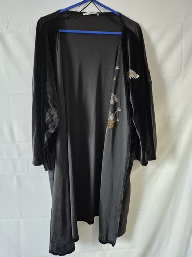 Pull bear black velvet - &,