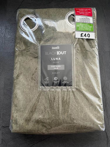 Brand new dunelm blackout - brand,