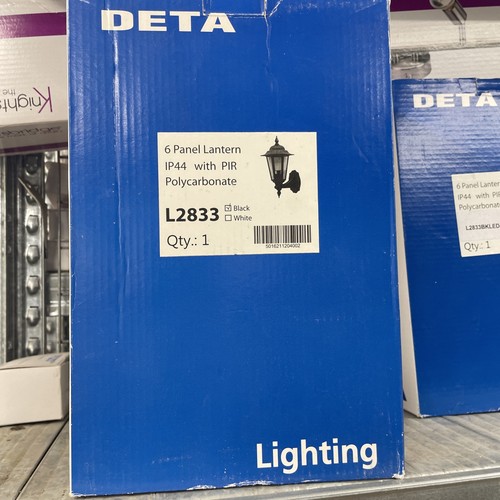 Deta l2833bk coach lantern - deta,