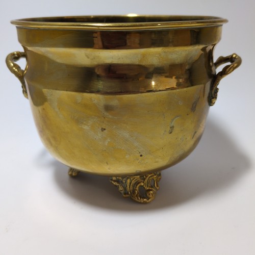 Large vintage round brass - large,