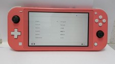 nintendo switch lite coral