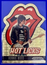 Ronnie Wood Hot Licks The Rolling Stones 1/5 Gold Vinyl  Panini Prizm 2024 #7