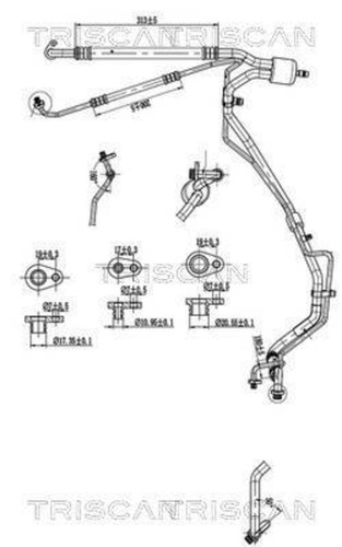 High low pressure line - ac,