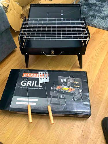 Portable foldaway charcoal - foldaway, bbq