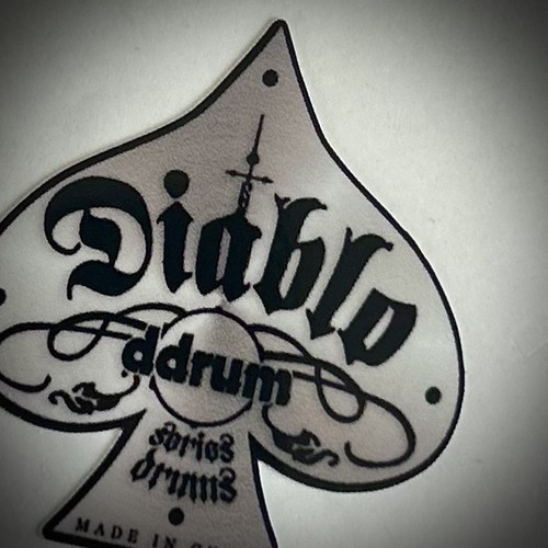 Ddrum diablo badge vinyl - ddrum,