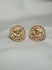 Versace Round Pink Crystal