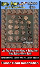 Harry Potter and the Philosopher's Stone Collector Coins 2001 Asda (Select Item)