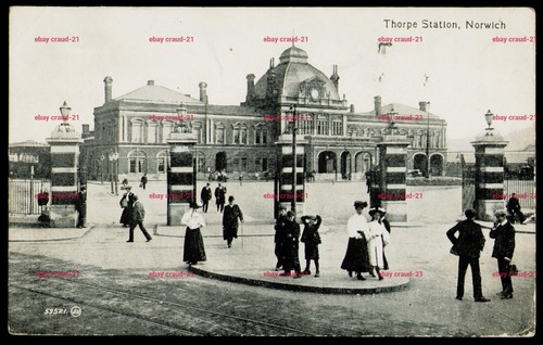 Thorpe railway station norwich - railway,