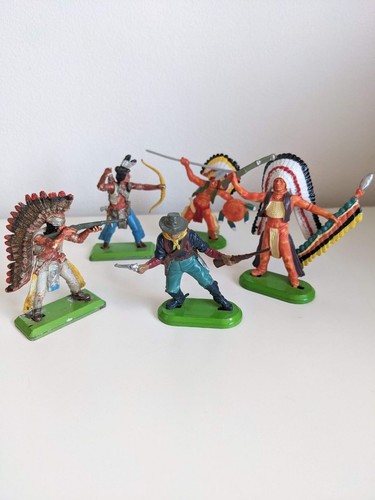Lot britains wild west - britains,