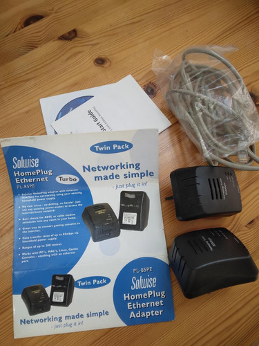 Solwise 85pe homeplug - homeplug, turbo
