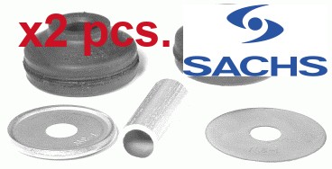 Pcs front rear - x2, top