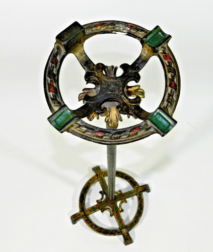 Antique floor stand ashtray - antique,