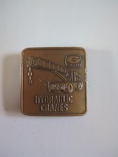 Grove Hydraulic Cranes Brass Belt Buckle