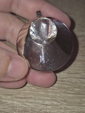 AURA Swarovski Perfume Crystal Solid Concrete Glitter Pendant