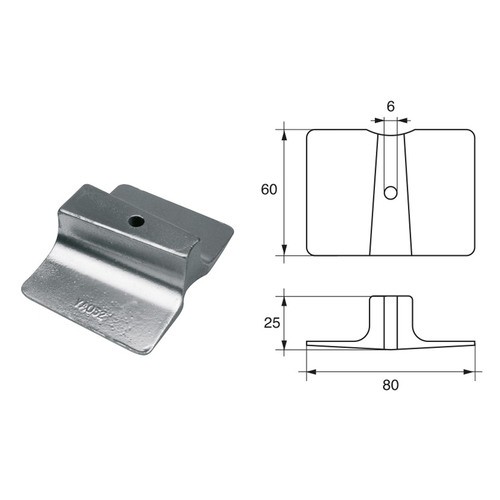 Bukh pro anode yamaha - anode, f/yamaha