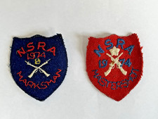 NSRA Embroidered Cloth Patch
