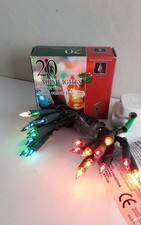 Vintage Christmas 20 Fairy Lights 90s Indoor Use Snow White NEW OLD STOCK