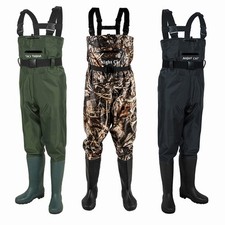 PVC & Nylon Chest Waders for