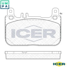 BRAKE PAD SET DISC BRAKE