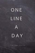 Five year journal one line a