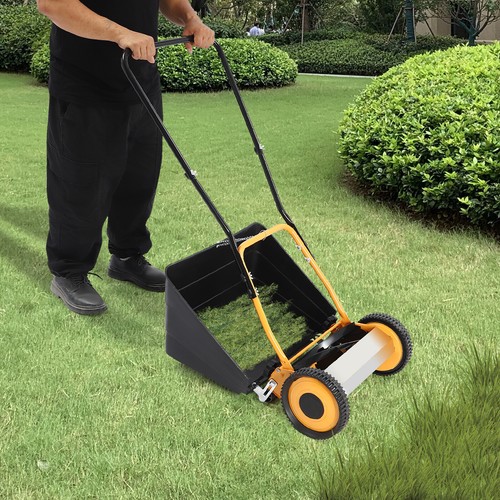 Manual push lawn mower - lawn,