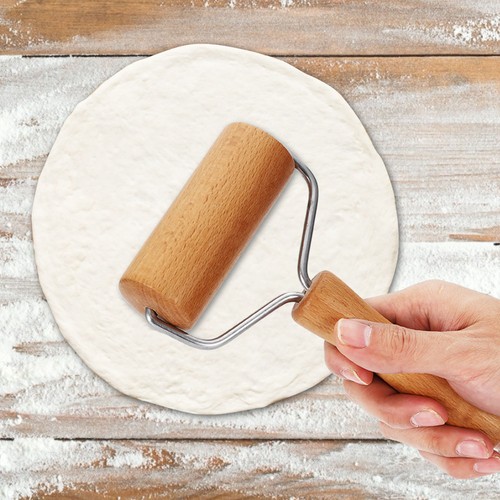 Dough roller wooden rolling - dough,