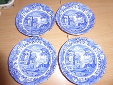 BNWT Spode Blue Italian 4 cereal / desert bowls brand new