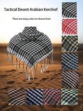 Shemagh Scarf Arab Keffiyeh Military Desert Head Neck  Mask Multicolor Polyester