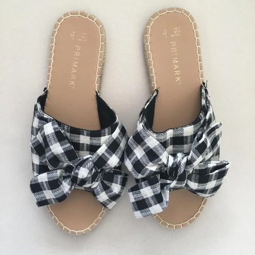 Primark ladies chequered bow - chequered,
