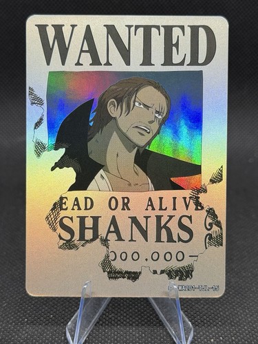 One piece shanks gold - one, holo