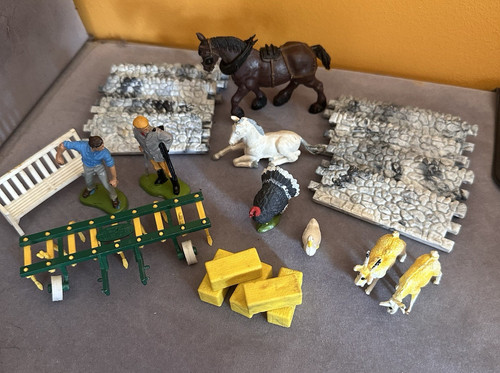 Britains farmyard bundle - farmyard,