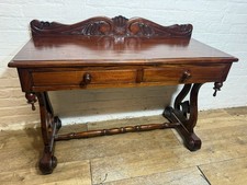 MAHOGANY WASHSTAND OR HALL  TABLE . FREE DELIVERY AVAILABLE