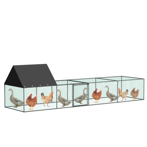 Metal chicken coop large - metal,