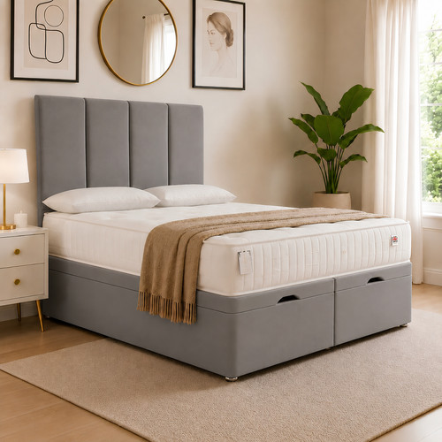 Ottoman divan storage - ottoman, gas