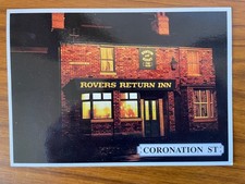 Vintage CORONATION STREET Postcard. Granada TV. Rovers Return Newton & Ridley