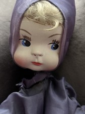 Vintage 1960s Pixie Elf Posable Wire Body Doll Figure- approx 16”