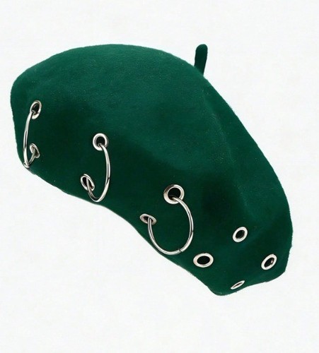 Solid color beret caps warm - solid,