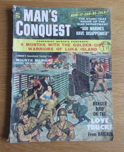 Man conquest magazine - magazine, us