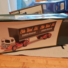 Corgi 14301 Foden S21 Artic Trailer Stobart + 2 Containers +Mirr +Cert Auth+ Box