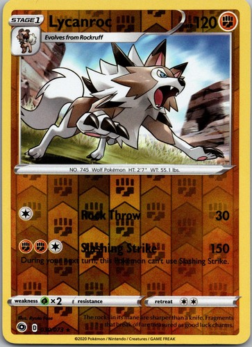 Lycanroc 030 073 - 030/073, rare