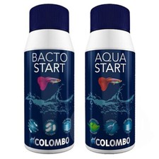 Colombo Aqua Start & Bacto Start 100ml Dechlorinator Filter Bacteria Aquarium