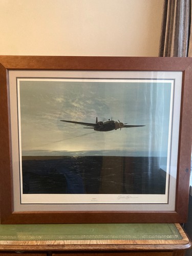 Large framed gerald coulson - framed,