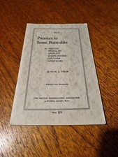 The British Homeopathic association, Pointers to the some remedies  No 8