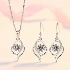 Swirl Stone Pendant Necklace