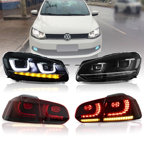 Vland led headlights - vland, headlights+red