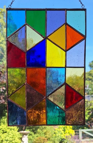 Stained glass panel - stained, panel.