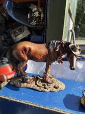 Cowboy Horse Wearing Cowboy