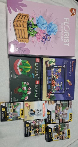 Brick building sets bundle - building,