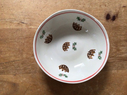 Christmas puddings stoneware - christmas,