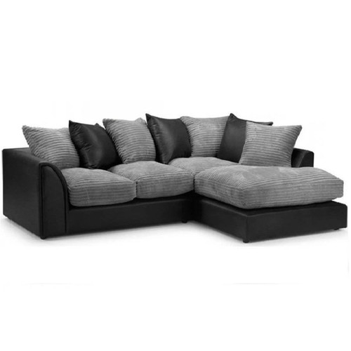 Byron shaped seater fabric - l-shaped, 5-seater